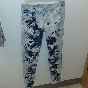 American Eagle acid wash jeans